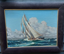 Oil painting 1942 for sale  Diamond Point