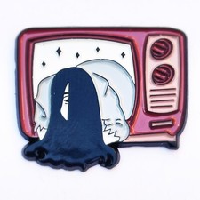 Emblema de broche The Ring Ringu Yūrei Samara Morgan Sadako TV terror Sadako Yamamura comprar usado  Enviando para Brazil