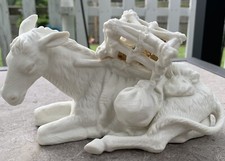 Ceramic donkey gold for sale  Kokomo