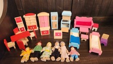 Lot wooden doll for sale  Abingdon