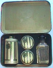 Kit cosmético antigo PERFUME CALIFORNIA AVON com LATAS completas e GARRAFA, tudo ORIGINAL comprar usado  Enviando para Brazil
