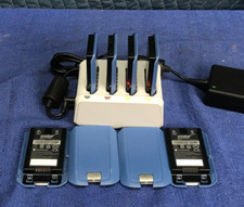 Usado, Dock de bateria Motorola SACMC40XX-4 para baterias MC40 com cabo de alimentação + 8 baterias comprar usado  Enviando para Brazil