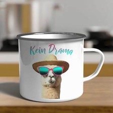 Emailletasse emaillebecher kei gebraucht kaufen  Briesen (Mark)