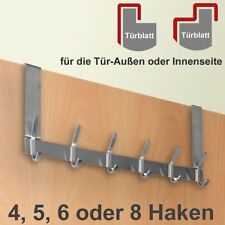 Hakenleiste aus Edelstahl Garderobe Einhängleiste Türhaken Tür 5 6 8 innen außen comprar usado  Enviando para Brazil