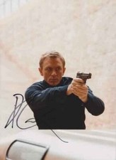 DANIEL CRAIG 007 JAMES BOND AUTÊNTICO AUTÓGRAFO ASSINADO COMO JAMES BOND EM ESPECTRO comprar usado  Enviando para Brazil