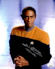 Usado, Foto autografada assinada por Tim Russ inscrita 8x10 certificado de autenticidade JSA Star Trek Voyager Tuvok comprar usado Usado, Foto autografada assinada por Tim Russ inscrita 8x10 certificado de autenticidade JSA Star Trek Voyager Tuvok comprar usado  Enviando para Brazil