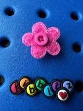Felt flower button for sale  Madison