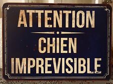 Plaque attention chien d'occasion Plaque attention chien d'occasion  Mareuil-Caubert