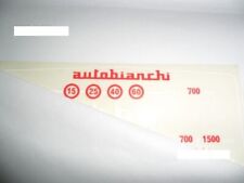 Autobianchi bianchina adesivo usato  Italia