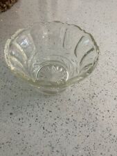 Glass bowl sweet for sale  CREWE