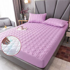 Fundas de colchón acolchadas sábanas ajustables tamaño king funda de cama sin funda de almohada segunda mano  Embacar hacia Mexico