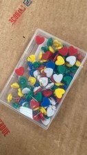 Colorful heart push for sale  DAGENHAM