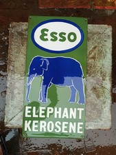 Porcelian esso enamel d'occasion  Expédié en Belgium