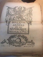 Journaux originaux bulletins d'occasion  Thonon-les-Bains