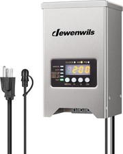 Usado, DEWENWILS 150W transformador de paisagem de baixa tensão com sensor fotocélula e temporizador comprar usado  Enviando para Brazil