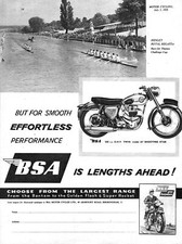 1958 advert bsa for sale  SIDCUP