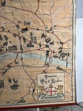 Antique school map for sale  THORNTON HEATH