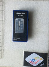 Rádio portátil Sharp QT-30W AM/FM – Testado, bom estado, funciona muito bem comprar usado  Enviando para Brazil