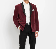 Samtsakko herren sakko gebraucht kaufen  Hamburg