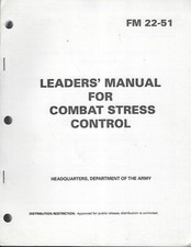 Historical book Leaders' Manual for Combat Stress Control comprar usado  Enviando para Brazil