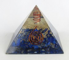 Usado, Estatueta Pyramid One of a Kind pedras de mica cobre resina epóxi peso papel comprar usado  Enviando para Brazil