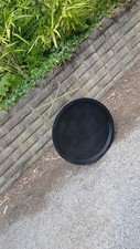 Round metal black for sale  MANCHESTER