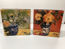Pair canvas floral for sale  Bauxite