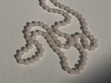 Rosenquarz perlen kette gebraucht kaufen  Neuss