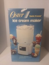 Máquina de fazer sorvete vintage caseira congelamento rápido Oster comprar usado  Enviando para Brazil