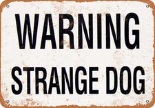 Metal sign warning for sale  Minneapolis