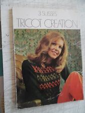 Tricot creation suisses d'occasion  La Machine