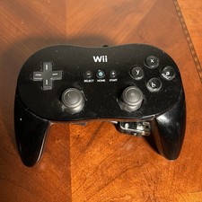 Controle Nintendo Wii preto clássico Pro RVL-005 oficial OEM TESTADO FUNCIONA comprar usado Controle Nintendo Wii preto clássico Pro RVL-005 oficial OEM TESTADO FUNCIONA comprar usado  Enviando para Brazil
