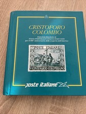 Album francobolli cristoforo usato  Roma