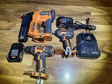 Rigid 18v drill for sale  Newton