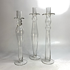 Clear glass taper for sale  Newark