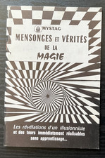 Livre mystag mensonges d'occasion  Rouen-