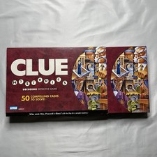 Vintage 2005 Clue Mysteries Jogo de Tabuleiro Completo Parker Brothers Detective EUA, usado comprar usado  Enviando para Brazil