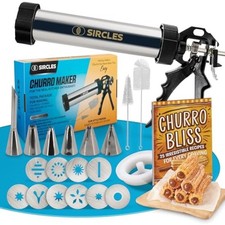 Kit de máquina de fazer churro - aço inoxidável grande e durável 14" churro  comprar usado  Enviando para Brazil
