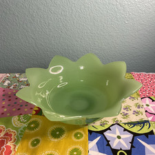 Fenton jadeite lotus for sale  Portola