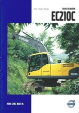 Folheto de equipamentos - Volvo - EC210C - Escavadeira - 2007 (E5067) comprar usado  Enviando para Brazil