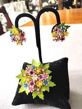 Vtg enamel rhinestone for sale  Griggsville