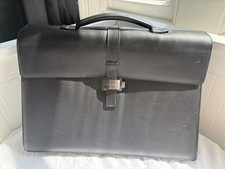 Montblanc black briefcase for sale  HOVE
