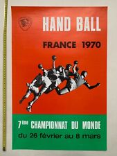 Handball championships 1970 d'occasion  Paris XIV