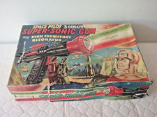 Space Pilot Super-Sonic Gun Toy J & RANDALL LTD ENGLAND CAIXA ORIGINAL comprar usado  Enviando para Brazil