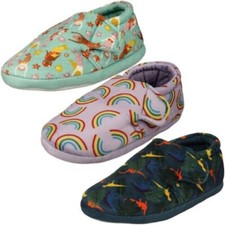 Usado, Niños Clarks Esponjoso Suave T Estampado Detallado Pantuflas comprar usado  Enviando para Brazil