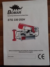 Bomar stg 330 for sale  DUNDEE