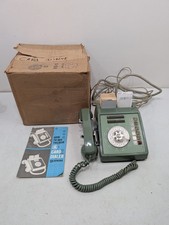 Antigo Western Electric Card Discador Telefone de Mesa Linha Múltipla Verde Raro , usado comprar usado  Enviando para Brazil