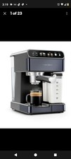 Máquina de café expresso Chefman Barista Pro com espumador de leite bomba de 20 barras preta... comprar usado  Enviando para Brazil