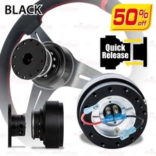 Black steering wheel for sale  COALVILLE