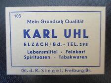 Reklame streichholzetikett leb gebraucht kaufen  Deutschland